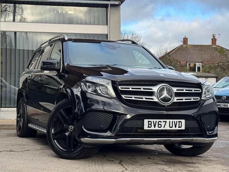 Black Used 2017 Mercedes GLS350 AMG line SUV | £27,995 (Fair price) - Image 1/4