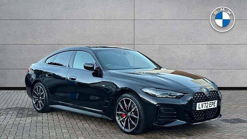 Black Used 2023 BMW 420 Gran Coupé M Sport Coupe | £33,294 (Fair price) - Image 1/4