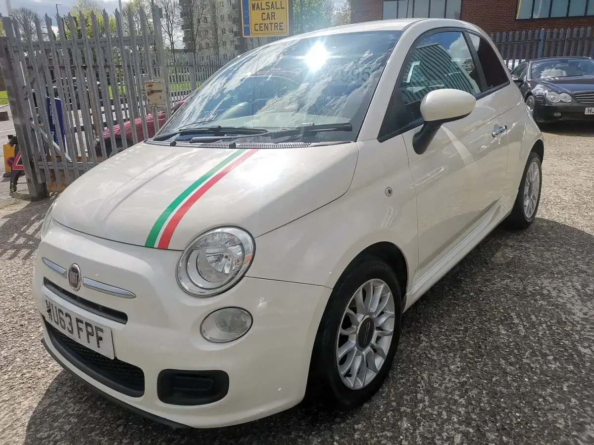 Used Fiat 500 S 69 HP (50 kW) 2013 White Hatchback