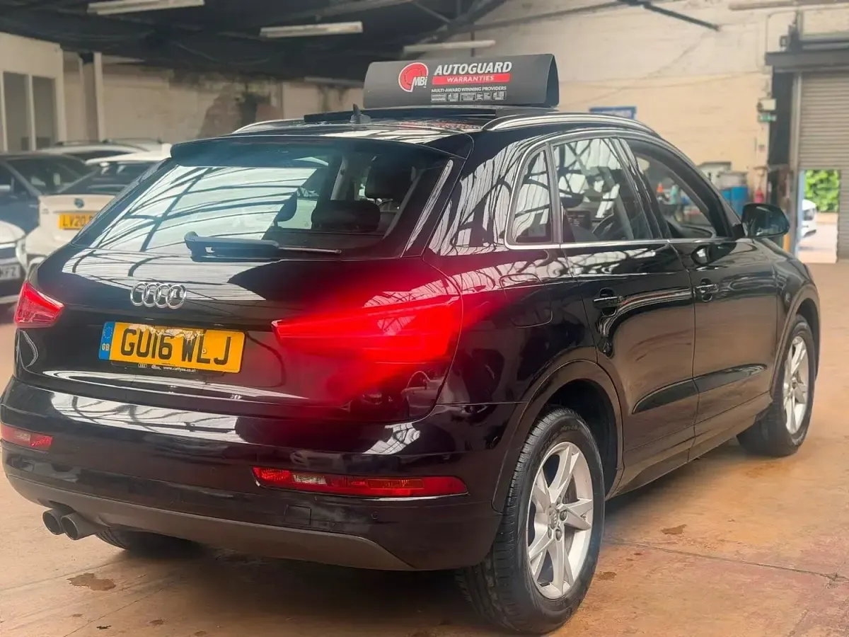 Used Audi Q3 Design 150 HP (110 kW) 2016 Black SUV