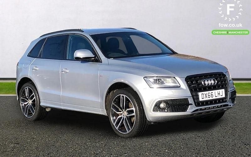 Silver Used 2016 Audi Q5 Advanced SUV | £17,699 (Fair price) - Image 1/4