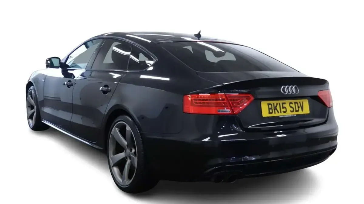 Used Audi A5 Sportback Black Edition 177 HP (130 kW) 2015 Black Hatchback