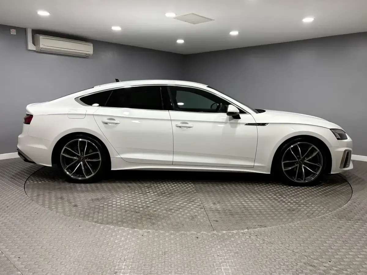 Used Audi A5 Sportback S-Line 163 HP (119 kW) 2023 White Hatchback