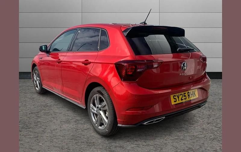 Used VW Polo R-line 115 HP (84 kW) 2025 Red Hatchback