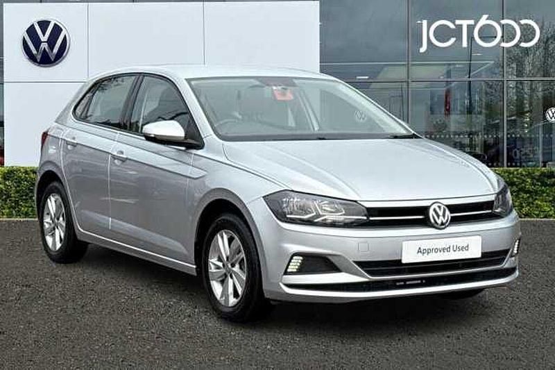 Silver Used 2019 VW Polo SE Hatchback | £10,318 (Fair price) - Image 1/4