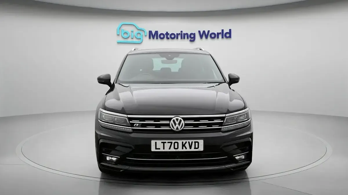 Used VW Tiguan R-line 190 HP (139 kW) 2020 Black SUV