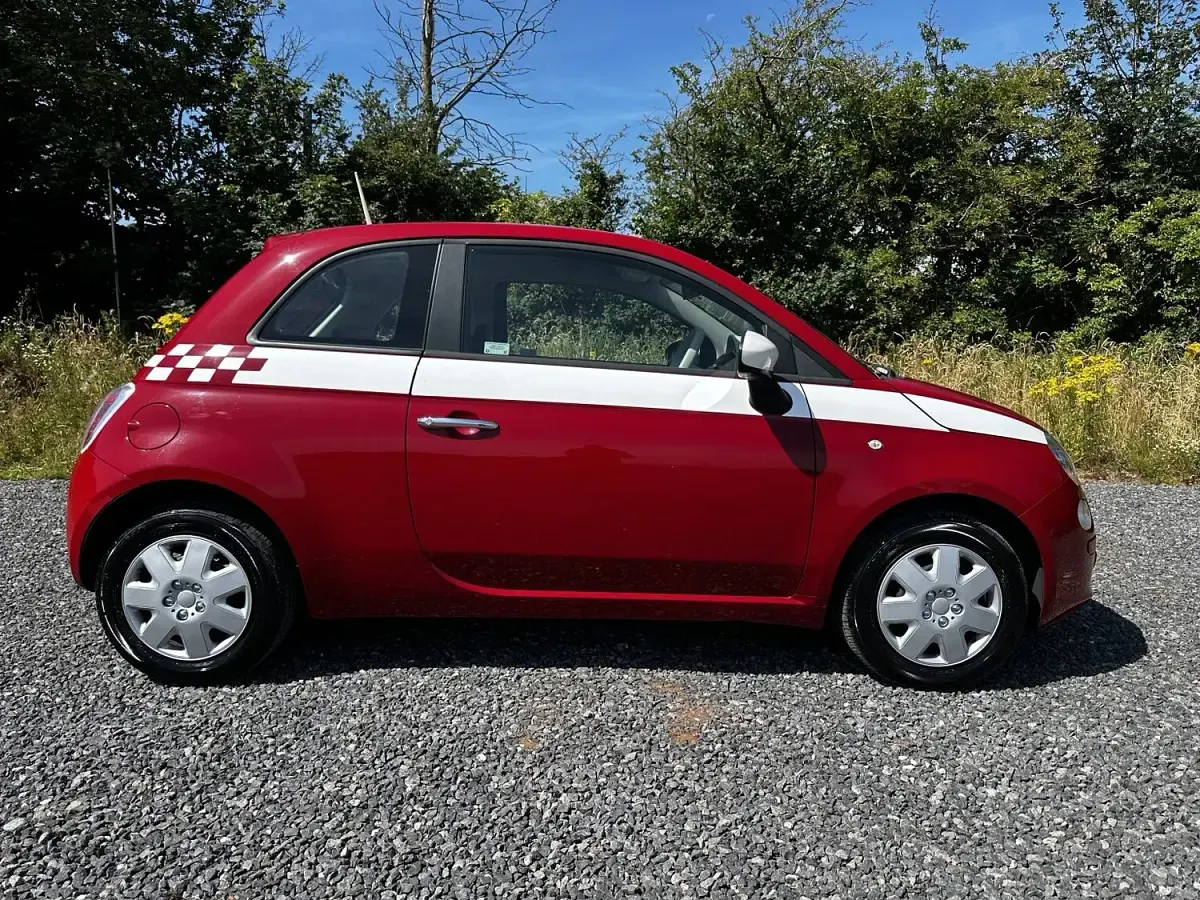Used Fiat 500 69 HP (50 kW) 2014 Red Hatchback