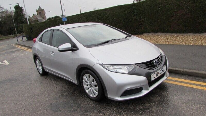 Silver Used 2014 Honda Civic SE Hatchback | £4,295 (Fair price) - Image 1/4