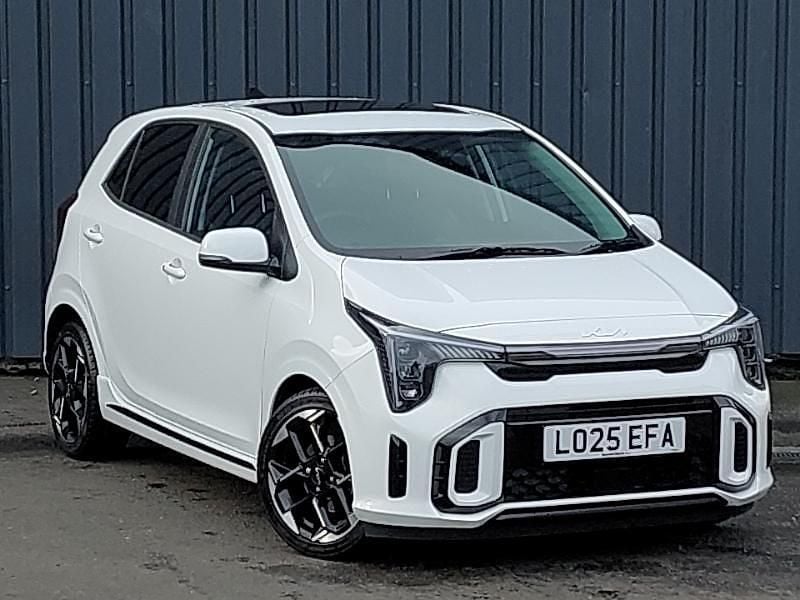 Used Kia Picanto GT-Line S 77 HP (56 kW) 2025 White Hatchback