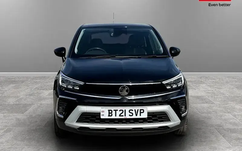 Used Vauxhall Crossland Elite 83 HP (61 kW) 2021 Black SUV