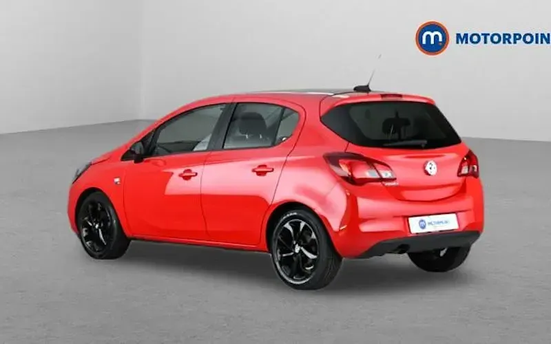 Used Vauxhall Corsa 90 HP (66 kW) 2019 Red Hatchback