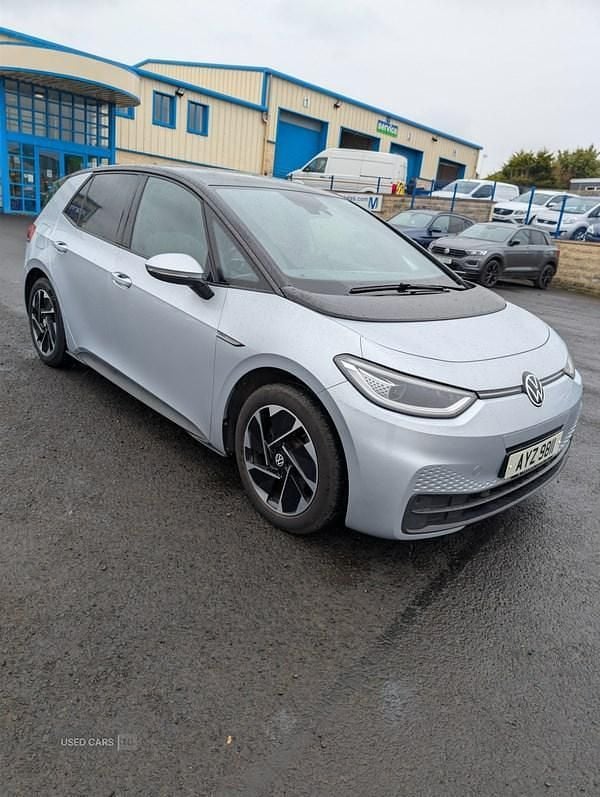 Used VW ID.3 Pro Performance 150 kW (204 HP) 2021 Silver Hatchback