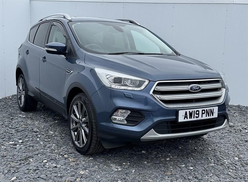 Blue Used 2019 Ford Kuga Titanium X SUV | £12,845 (Fair price) - Image 1/4