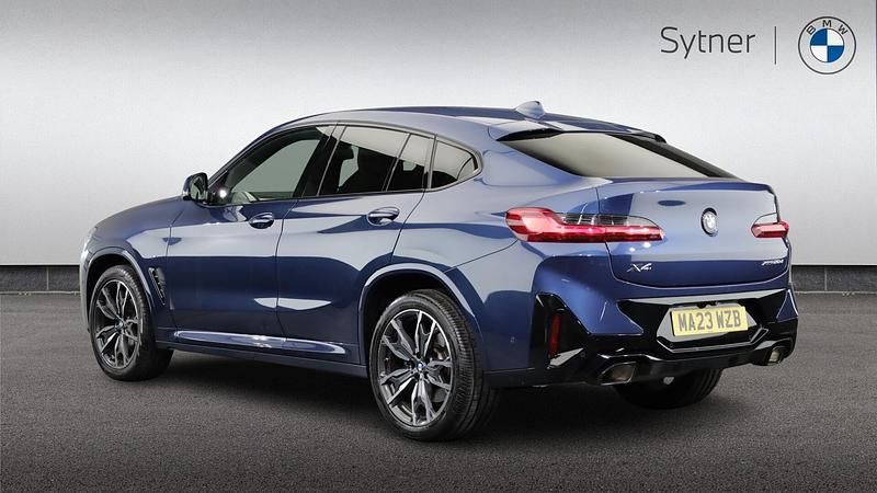Used BMW X4 M Sport 187 HP (137 kW) 2023 Blue SUV