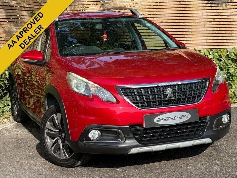 Red Used 2016 Peugeot 2008 Allure SUV | £5,795 (Fair price) - Image 1/4