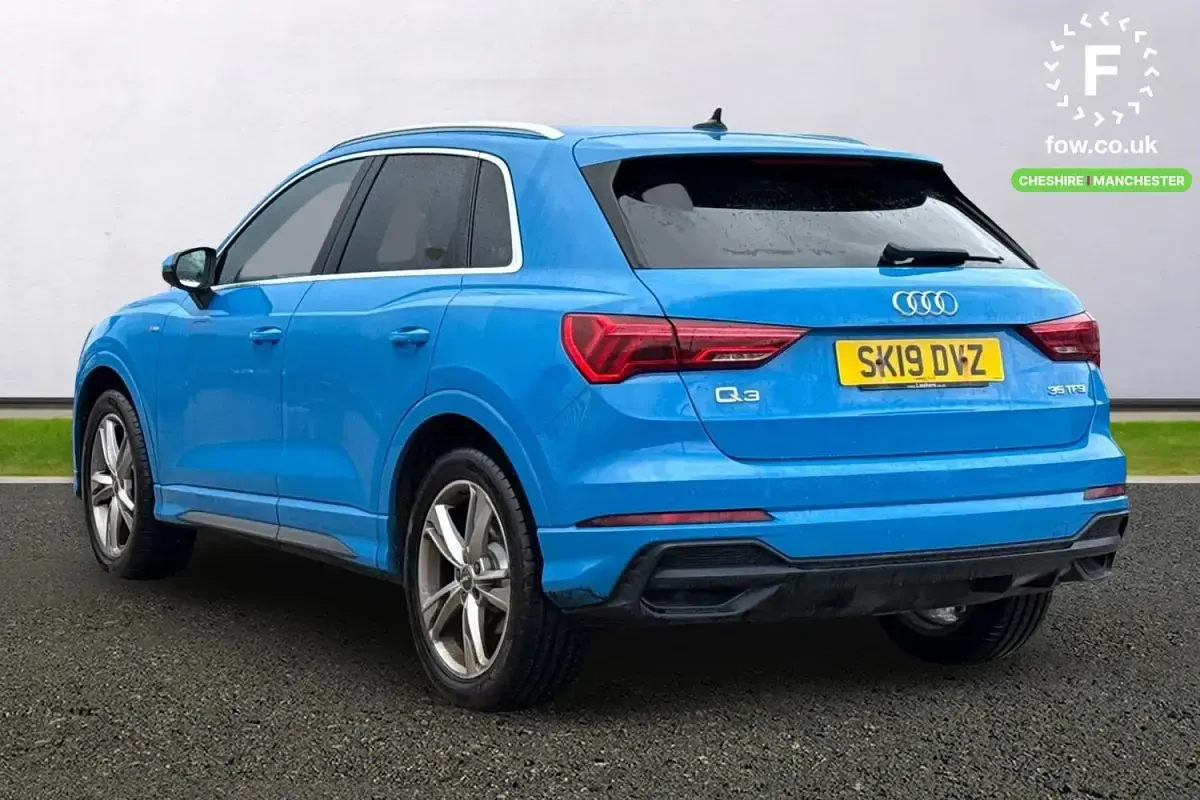 Usado Audi Q3 S-Line 150 CV (110 kW) 2019 Azul SUV
