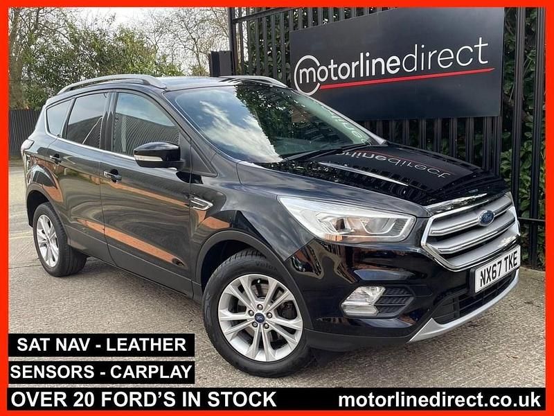 Used Ford Kuga Titanium 120 HP (88 kW) 2017 Black SUV