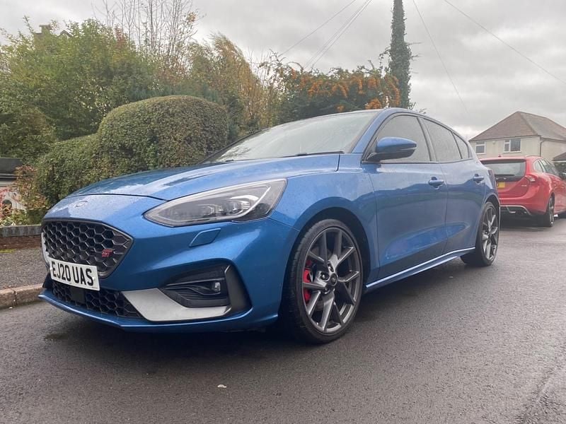 Used Ford Focus ST 280 HP (205 kW) 2020 Blue Hatchback