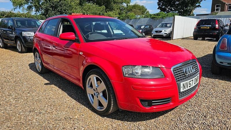 Red Used 2008 Audi A3 Hatchback | £1,495 (Expensive) - Image 1/4
