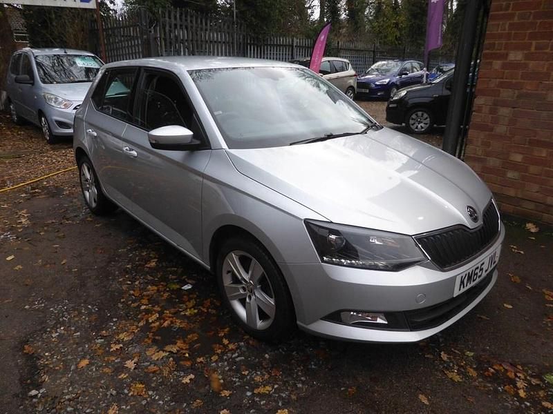 Used Skoda Fabia SE L 110 HP (80 kW) 2015 Silver Hatchback