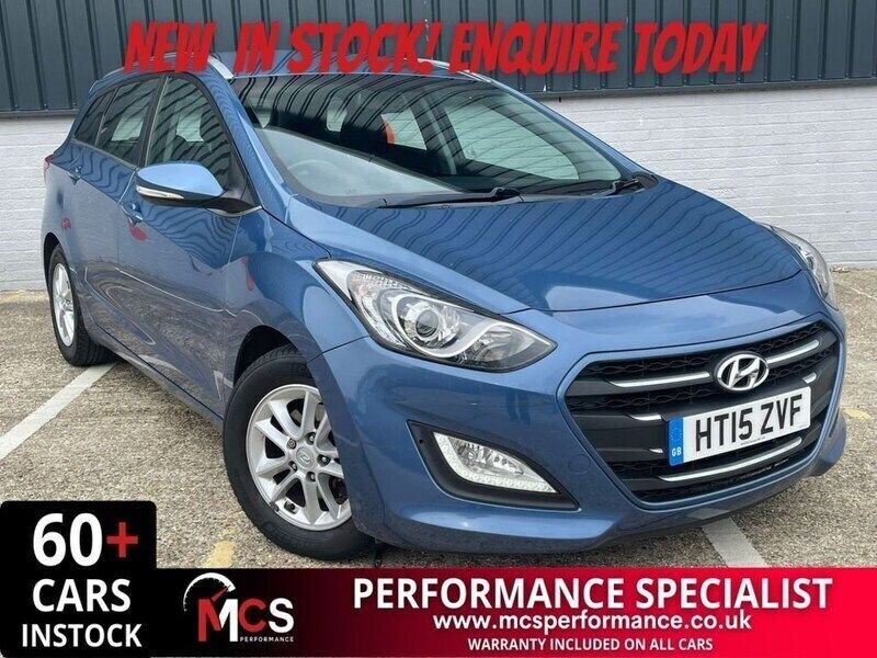 Blue Used 2015 Hyundai i30 SE Estate | £6,334 (Fair price) - Image 1/3