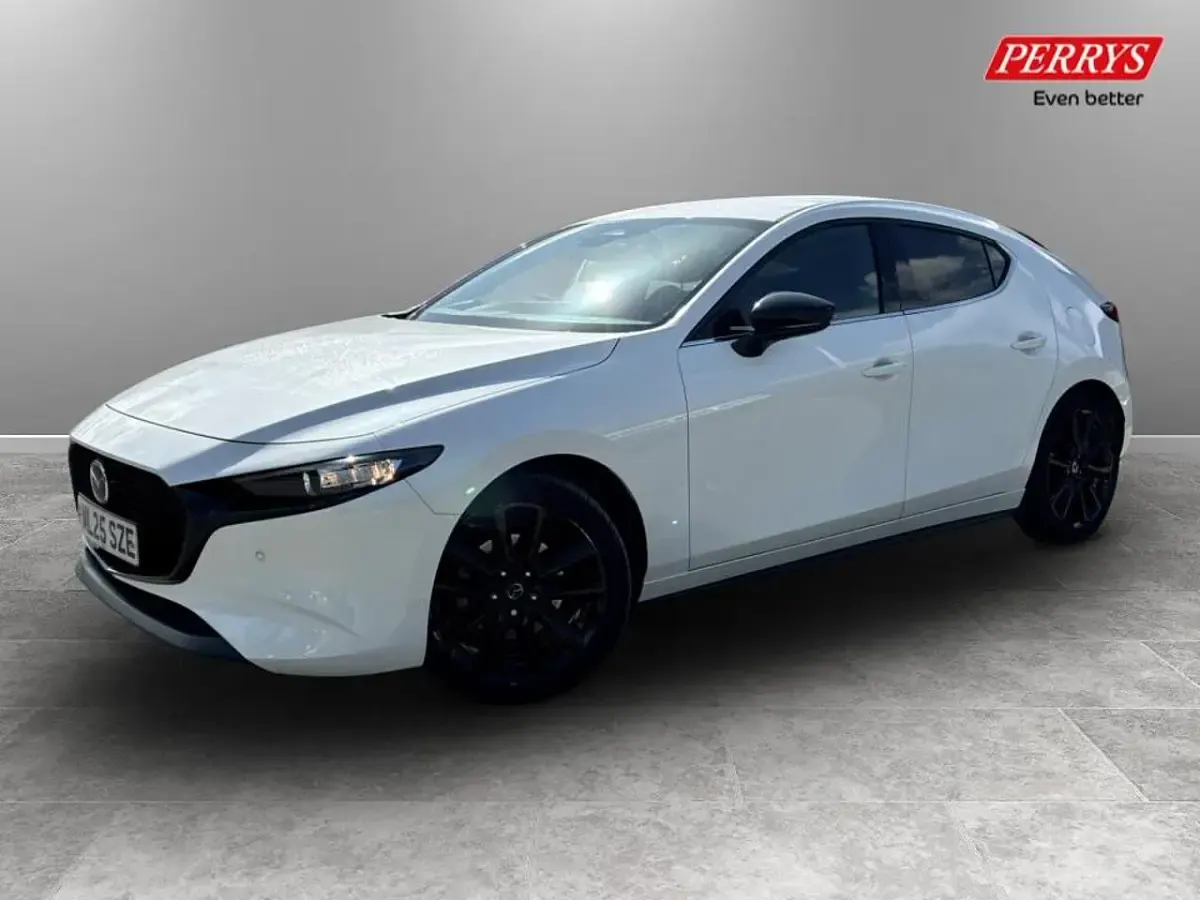 Used Mazda 3 Homura-Line 138 HP (101 kW) 2025 White Hatchback
