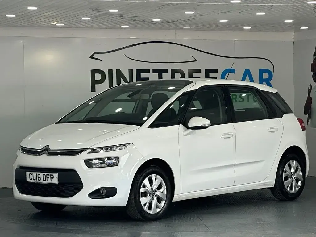 Used Citroën C4 Picasso PureTech 130 HP (95 kW) 2016 White MPV