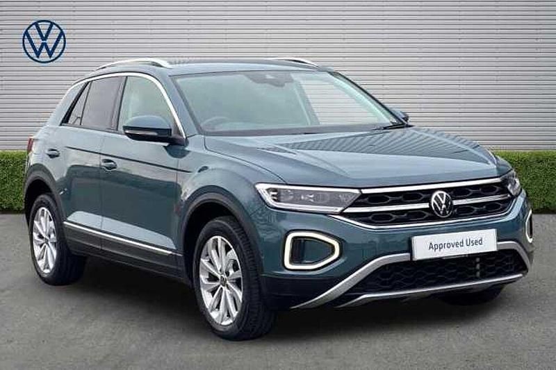 Used VW T-Roc Style 150 HP (110 kW) 2022 Blue SUV