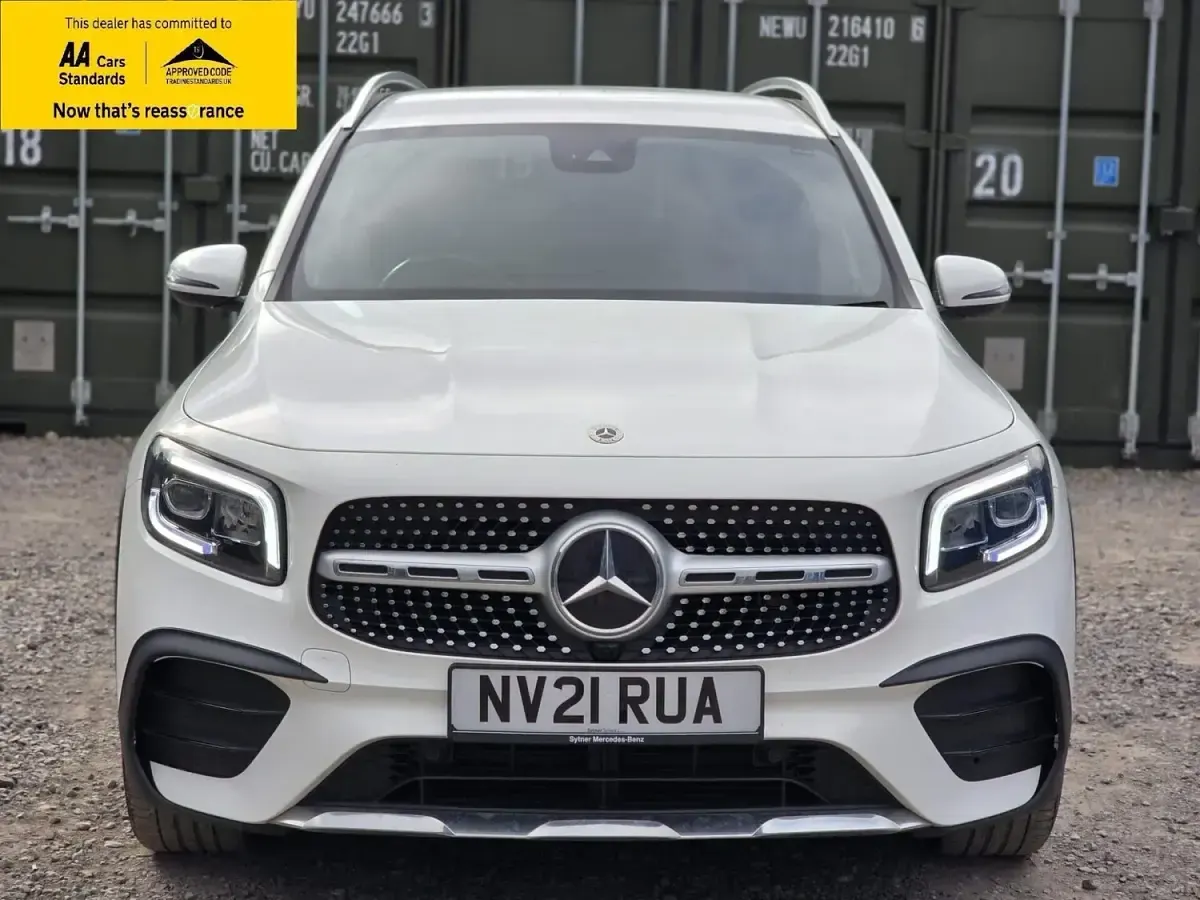 Used Mercedes GLB200 AMG line 163 HP (119 kW) 2021 White SUV
