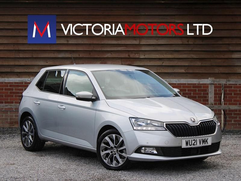 Used Skoda Fabia SE Drive 110 HP (80 kW) 2021 Silver Hatchback