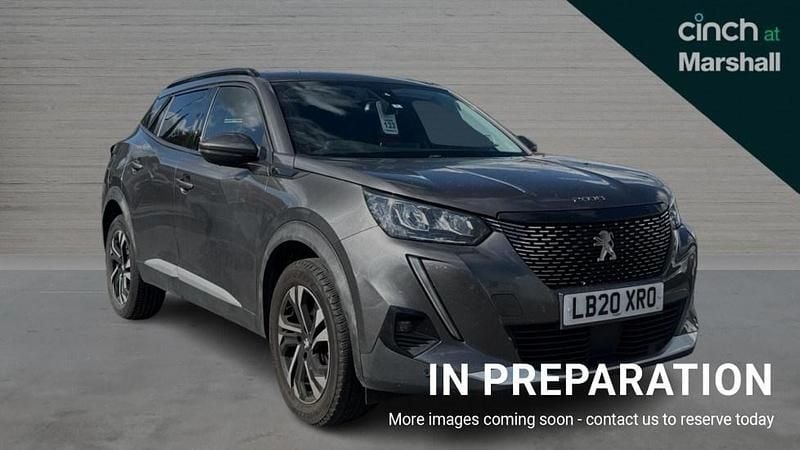 Grey Used 2020 Peugeot 2008 Allure SUV | £12,491 (Fair price) - Image 1/4