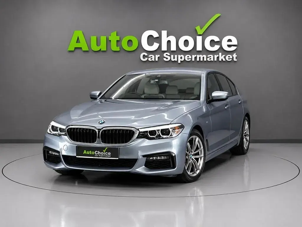 Used BMW 520 M Sport 2019 Blue Sedan