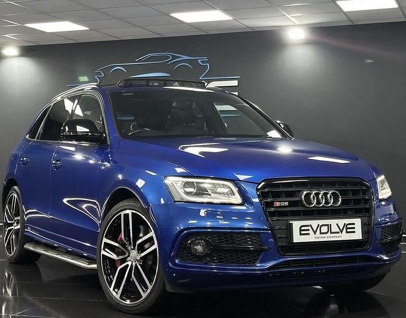 Blue Used 2016 Audi SQ5 Design SUV | £20,495 (Fair price) - Image 1/4