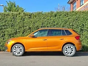 Used Skoda 110 R SE Drive 110 HP (80 kW) 2023 Orange Hatchback