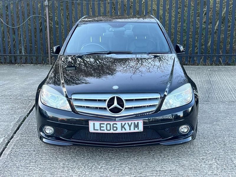 Used Mercedes C320 2009 Black Sedan