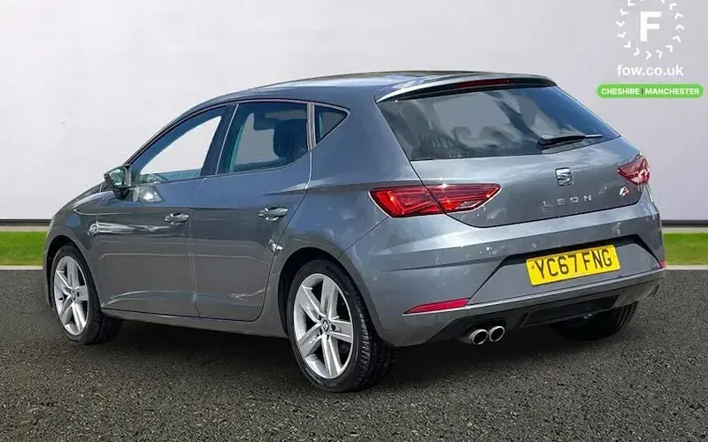 Used Seat Leon FR 125 HP (91 kW) 2017 Grey Hatchback