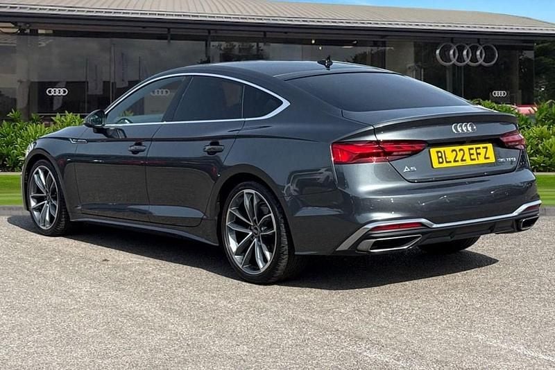 Used Audi A5 S-Line 245 HP (180 kW) 2022 Grey Coupe