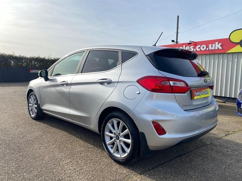 Used Ford Fiesta Titanium 2018 Silver Hatchback