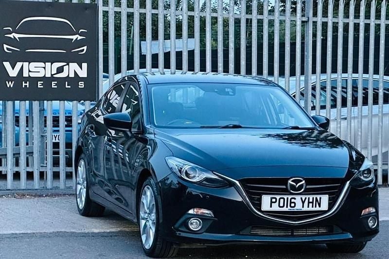 Black Used 2016 Mazda 3 Inclusive Sedan | £3,795 (Fair price) - Image 1/1