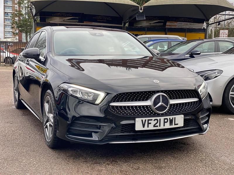 Black Used 2021 Mercedes A250 Executive Hatchback | £17,349 (Good price) - Image 1/4