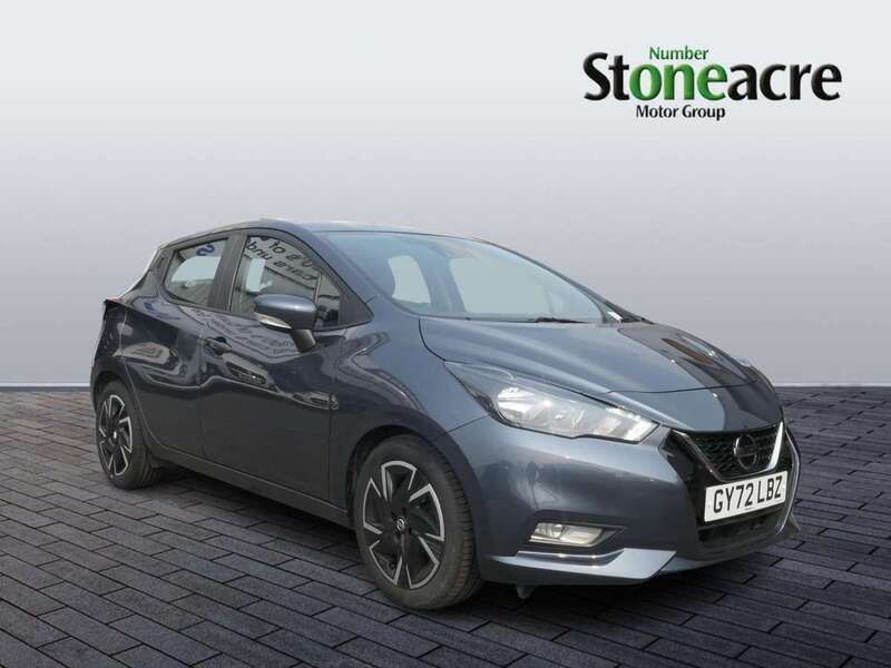 Grey Used 2022 Nissan Micra Acenta Hatchback | £14,250 (A bit pricey) - Image 1/4