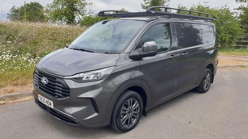 Grey Used 2025 Ford Transit Custom Limited Van | £31,650 (A bit pricey) - Image 1/4
