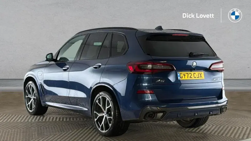 Used BMW X5 M Sport 394 HP (289 kW) 2022 Blue SUV