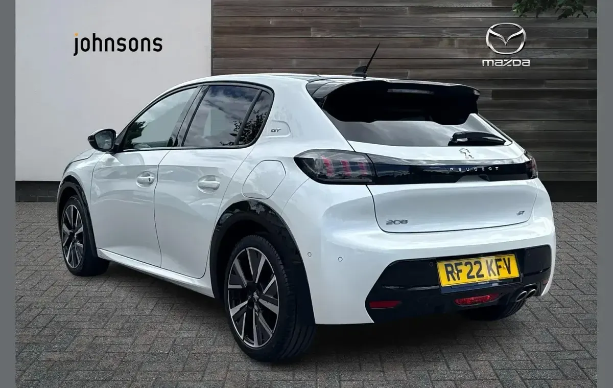 Used Peugeot 208 GTi 128 HP (94 kW) 2022 White Hatchback