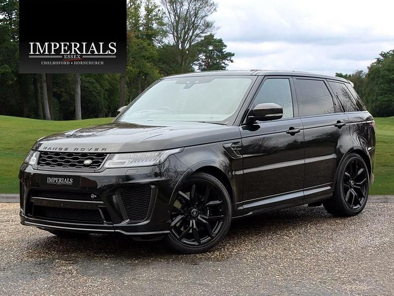 Used Land Rover Range Rover Sport SVR 575 HP (422 kW) 2020 Black SUV