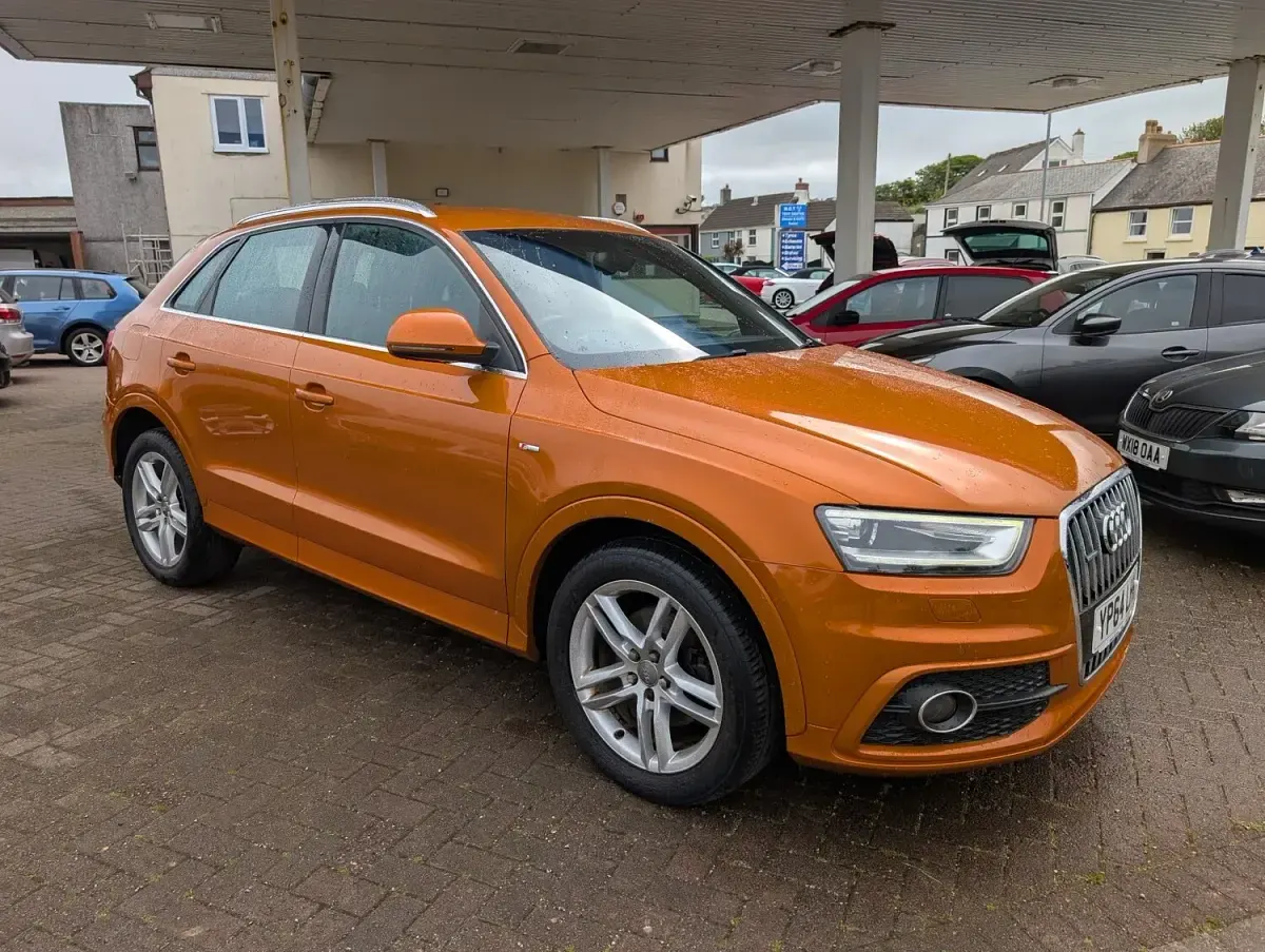 Used Audi Q3 S-Line 2014 Orange SUV