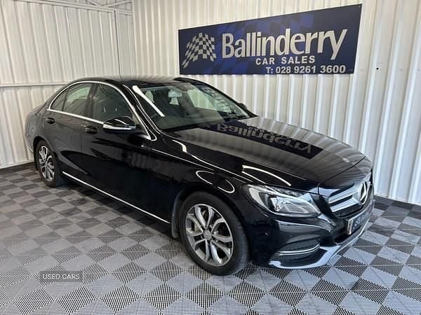 Used Mercedes C250 2014 Black Sedan