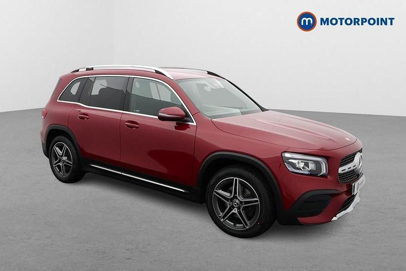 Red Used 2022 Mercedes GLB200 AMG line SUV | £24,849 (Good price) - Image 1/4