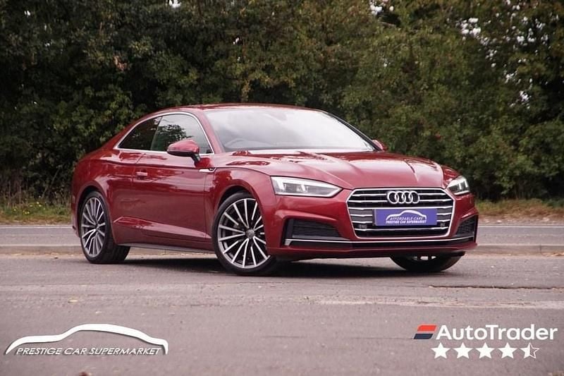 Red Used 2018 Audi A5 S-Line Coupe | £13,499 (Good price) - Image 1/4
