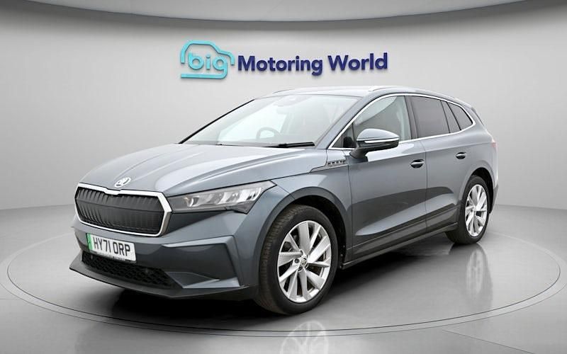 Used Skoda Enyaq iV ecoSuite 131 kW (179 HP) 2021 Grey SUV